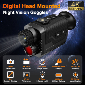 ナイトビジョン単眼ハンティング赤外線1080pビデオ防水300Mレンジ大人用 - Product Image 2