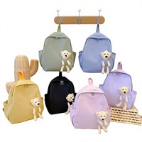 Tas Sekolah Gaya Jepang Baru Unisex untuk Siswa SD, Kartun Lucu, Ringan, Anti Air, Bahan Nylon, Ransel Outdoor