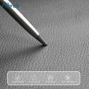 Láminas de Cuero Sintético de PVC con Patrón de Lichi, Precio de Fábrica, para Asientos de Auto, Impermeables y Resistentes a los Arañazos - Product Image 3