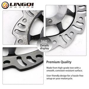 LING QI Rotor de disque de frein avant arrière de 190mm pour 110cc 1250cc Dirt Pit Bike Off Road Motocross Motorcycle Accessories - Product Image 2