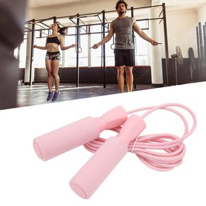 Cuerda de saltar sin enredos, Cable de cuerda de saltar de velocidad rápida con rodamientos de bolas, cuerda de saltar de acero, gimnasio, Fitness, Ejercicio en casa, cuerpo delgado - Product Image 4