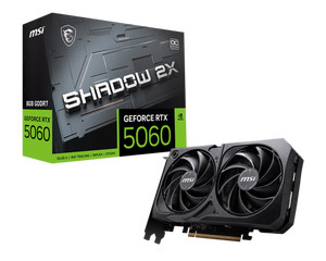 Carte graphique de jeu RTX 5060 8G SHADOW 2X OC, nouvelle arrivée, GPU haute performance pour PC de bureau, vente en gros, mémoire vidéo GDDR7 - Product Image 1