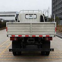 Petit camion diesel léger 4x2 avec benne à ridelles, sièges simple rangée, capacité 5 tonnes, nouveau prix usine