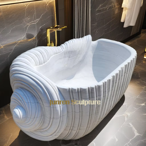 JUNREN Baignoire en marbre vert en forme de tortue sculptée <span class=keywords><strong>à</strong></span> la main Baignoire tortue en pierre <span class=keywords><strong>à</strong></span> <span class=keywords><strong>vendre</strong></span> - Product Image 5