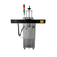 Machine de scellage automatique par induction électromagnétique à refroidissement par eau pour couvercles en aluminium de bouteilles et bocaux en plastique PET