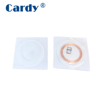 125KHz T5577 stiker RFID gulungan tembaga Tag frekuensi rendah Label putih kosong
