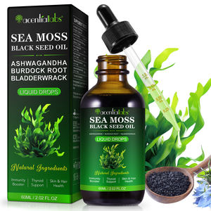 قطرات زيت الحبة السوداء آيرلانش العضوي من أرتوالابس ، قطرات تغذية الأعشاب البحرية 60 سائل ، قطرات زيت الحبة السوداء لهضم الصحون - Product Image 1