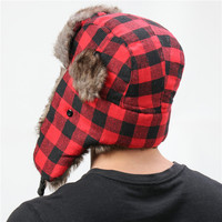 Gorro de Invierno ZG Personalizado, Extra Grande, Impermeable, de Piel Sintética, Estilo Ruso Ushanka, para Caza