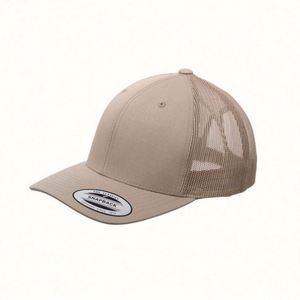 หมวกเบสบอลปักโลโก้ 3 มิติ แบบกำหนดเอง ผ้าฝ้ายซักได้ 100% หมวก 6 แผง หมวกทรง Trucker - Product Image 5