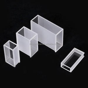 Cubeta de vidrio <span class=keywords><strong>Lovibond</strong></span> transparente de dos lados con longitud de ruta de 133,35mm, celda de vidrio óptico grande - Product Image 4