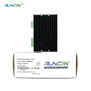 Runcin di alta qualità <span class=keywords><strong>Nema</strong></span> <span class=keywords><strong>23</strong></span> 1 asse ibrido digitale <span class=keywords><strong>Stepper</strong></span> Driver Kit motore 2.6N.m 368Oz.in macchina CNC da 100mm - Product Image 6