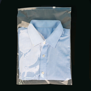 ถุงซิปพลาสติกใสแบบรีไซเคิลได้สำหรับจัดเก็บเสื้อผ้า พิมพ์ลายดิจิทัลได้ตามต้องการ - Product Image 3