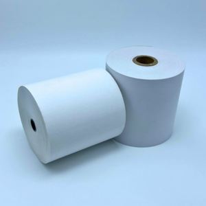 Papier thermique pour imprimante 80mm 57mm, rouleau de papier de caisse 80x80 57x40, rouleau de papier thermique pour reçus POS ATM 3 1/8 x 230 - Product Image 1