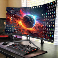 Nouveauté, écran incurvé ultra-large de 27 pouces, 2K, 165 Hz, 180 Hz, 240 Hz, écran de jeu, panneau LCD LED HDR 1 ms, écrans plats