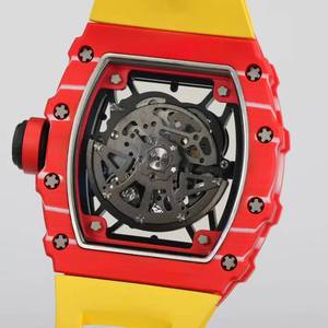 High-end RM 3502 Red <b>Case</b> Yellow Rubber Strap Ntpt Carbon Fiber Automatic Movement Men's Mechanical <b>Watch</b> - Product Image 4