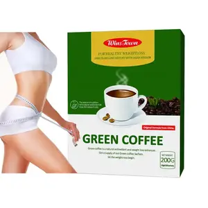 Wholesale coffee products natural herbs ginseng extract instant slim coffee powder slimming green coffee for weight loss