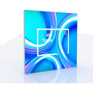 Chuangwei-Expo Slim Frameless Custom Backlit Display Stand Caja de luz de publicidad con banner de tela de tensión para ferias comerciales - Product Image 3
