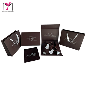 Cajas para Pelucas de Cabello Humano con Logotipo Personalizado en Oferta, Juego de Cajas para Pelucas con Bolso de Mano, Bolsa de Satén para Pelucas, etc. - Product Image 2