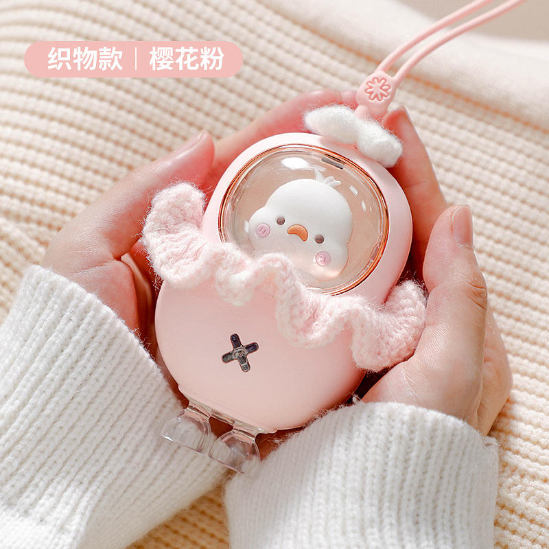 Chauffe-mains canard (rose)