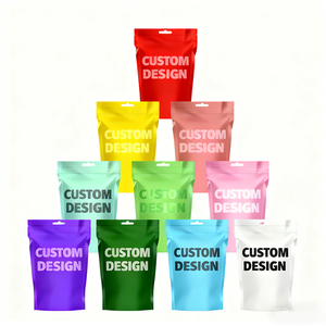 Tùy chỉnh đứng lên túi bolsas doypack 3.5g đứng lên túi bao bì thực phẩm Zip khóa logo Ziplock Zip khóa gói nhôm Mylar Túi - Product Image 1