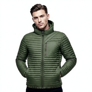 Blouson matelassé blanc à capuche pour femme, léger, coupe-vent, fermeture éclair sur le devant, manteau d'hiver décontracté, couleur unie, coupe ajustée, polyester, polaire - Product Image 1