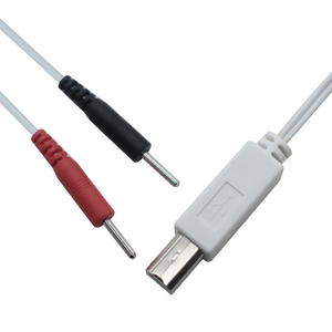 Üretici verilen 3in1 USB B erkek konnektör çift 2.0mm elektrot Pin fiş elektrik teli - Product Image 3