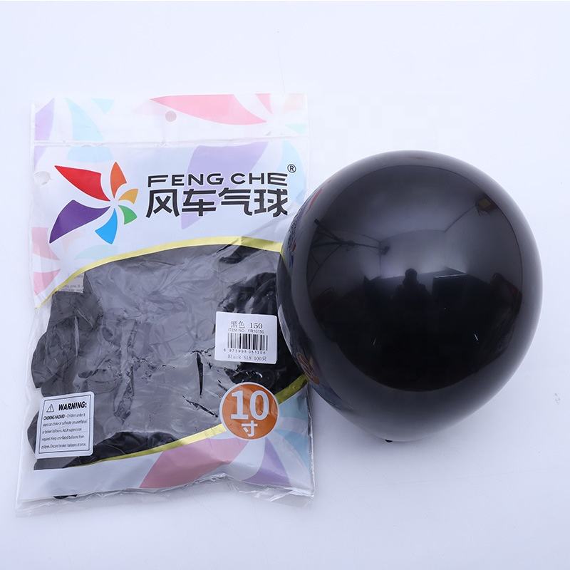 Wholesale China Manufacturers 10 inch Decorative Inflatable Helium Latex Balloon Party Decoration Happy Birthday Globos Ballon