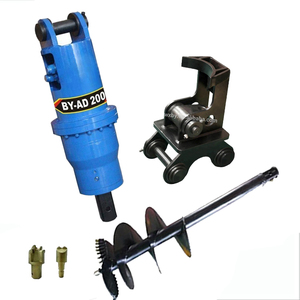 Máy Xúc Đóng Cọc Máy Khoan Xoắn Ốc Đống Thủy Lực Khoan Trái Đất Khoan Khoan Trái Đất Khoan Vít Đống Điều Khiển - Product Image 1