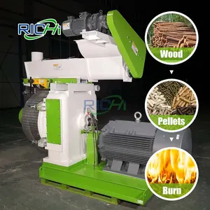 Usine de machine d'extrudeuse de granulés de bois de Chine haute productivité 2.5-4 t/h