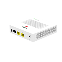 Mini GPON OLT dengan 10G SFP+ Uplink V1600GS-R Terminal Jalur Optik Manajemen Cloud 1:64 Split Perangkat FTTH