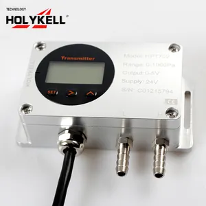 Holykell low cost hvac silicon differential air pressure sensor