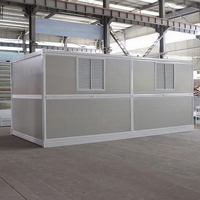 Maison mobile préfabriquée pliable insonorisée standard Xinheng Maison de conteneur pliante isolée à pliage facile