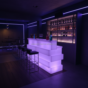 <span class=keywords><strong>Bar</strong></span> de discothèque / <span class=keywords><strong>Bar</strong></span> Tetris droit éclairé par LED pour mobilier de boîte de nuit (Bc190) - Product Image 4