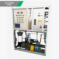 RO osmose inverse purificateur d'eau potable directe machine à eau pure système de dessalement d'eau de mer eau