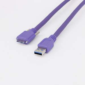 Câble d'extension USB 3.0A Micro B mâle ou femelle 10FT blindé haute vitesse 5 Gbps pour transfert de données pour caméra industrielle - Product Image 2