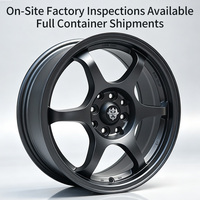 Jantes de voiture certifiées FLowtone Wheels, fabricant certifié, 16X7 4x100 4 trous ET35, jantes en alliage 4x114.3, jantes de course en alliage 15 16 pouces
