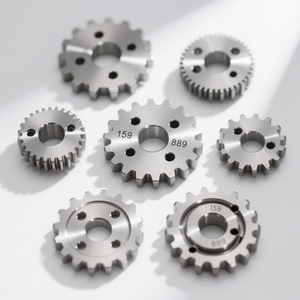 Engranajes de motor diésel originales de fábrica de alta dureza, no fáciles de envejecer para la industria automotriz, engranaje de metal de acero, engranaje recto - Product Image 1