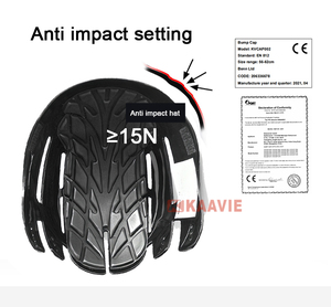 Mũ Bảo Hiểm An Toàn Chịu Va Đập Cao Mũ Nhựa HDPE Mũ Bảo Vệ Đầu Mũ Bóng Chày Nhẹ Thoáng Khí - Product Image 6