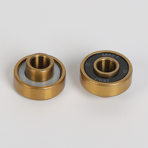 Roulements de skateboard en céramique intégrés Swiss Gold 608RS ABEC 9, adaptés à divers types de skateboards - Product Image 1