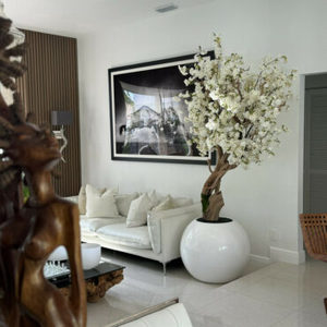 Arbre de cerisier artificiel rose et blanc sur mesure, dernière vente chaude sur TikTok, <span class=keywords><strong>YouTube</strong></span> et Instagram, pour la décoration intérieure - Product Image 4