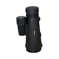 Télescope monoculaire compact durable 12X50 en ABS étanche avec vision claire en basse lumière pour l'observation des oiseaux, la chasse, toutes saisons