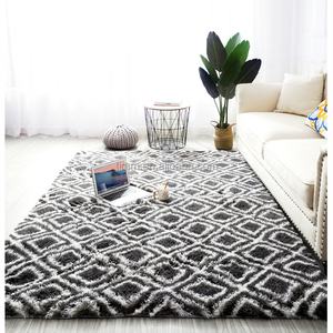 High Pile Shaggy Floor <strong>Rug</strong> Soft Indoor Plush <strong>Rug</strong> Shaggy Carpet Turkey Gradient <strong>Dark</strong> <strong>Grey</strong> Colour Shaggy <strong>Rugs</strong> - Product Image 5