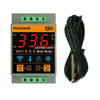 Contrôleur de thermostat numérique intelligent WiFi KONLEN KL-WT2-T, application Tuya, relais 20A pour la maison et l'automatisation