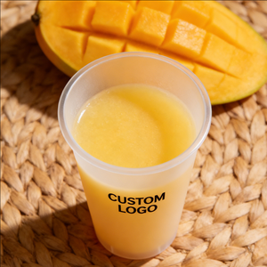 Gobelets en plastique givré à paroi simple de 20 ml et 30 ml, diamètre 90 mm, en PET, pour jus - Product Image 6