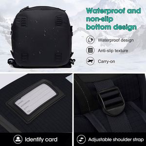 Sac à dos de transport pour chaussures de ski et snowboard, entièrement rembourré, grande capacité, certifié BSCI - Product Image 6