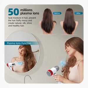 Secador de Pelo Profesional RUCHA con Mango Plegable, Iones de Plasma, Sensor Inteligente AI, Mini Secador de Pelo Portátil - Product Image 5