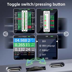 Testeur d'analyse complet de prise de queue de téléphone QianLi IBridge A3 pour les ports <span class=keywords><strong>Lightning</strong></span> et Type-C - Product Image 5