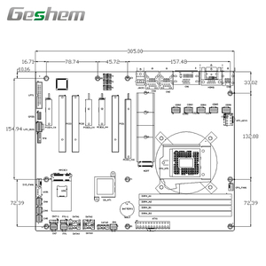 Giá Tốt Hỗ Trợ Bo Mạch Chủ Bo Mạch Chủ ATX B365 Công Nghiệp <span class=keywords><strong>CPU</strong></span> LGA1151 Gen6/7/8/9 I3/I5/I7 - Product Image 5