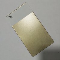 Poudres de revêtement électrostatique personnalisées EPY26196-3, peintures à base de poudre de cuivre mat doré, pulvérisation électrostatique
