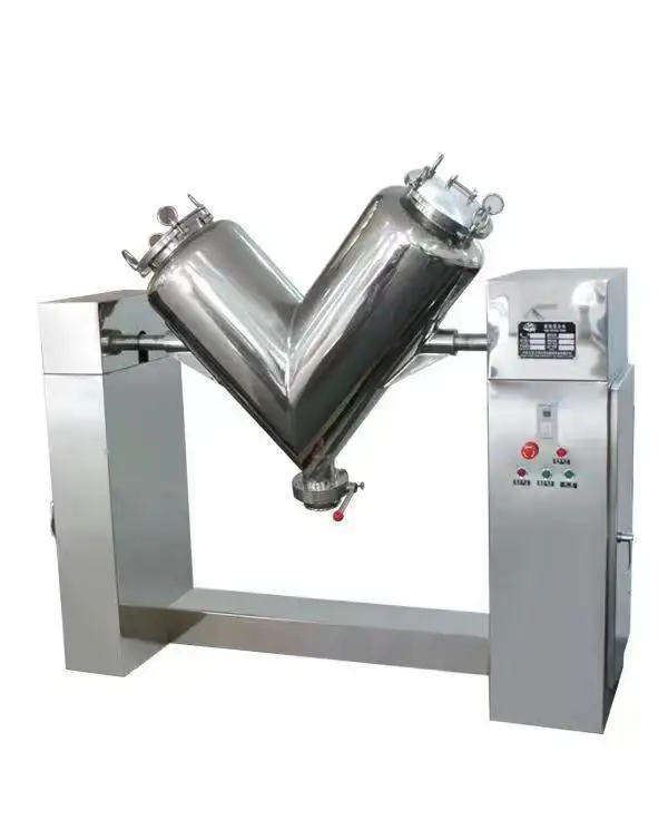 JERRY PACK Automatic V Type Dry Food Milk Tea Juice miscelatore in polvere Mixer Machine